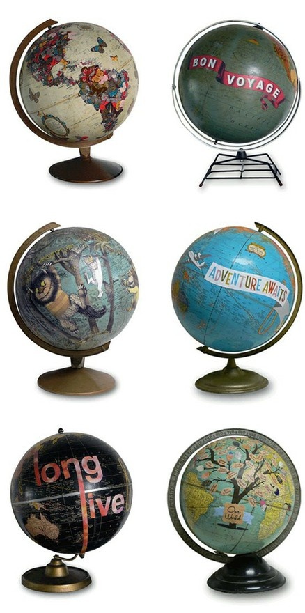 Globes.