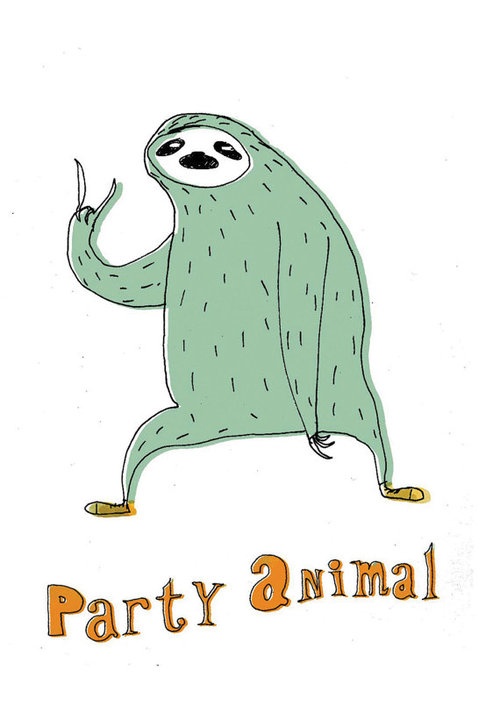 By Lukaluka. Party on Sloth!