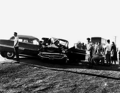 Judy Tyler. Car accident.