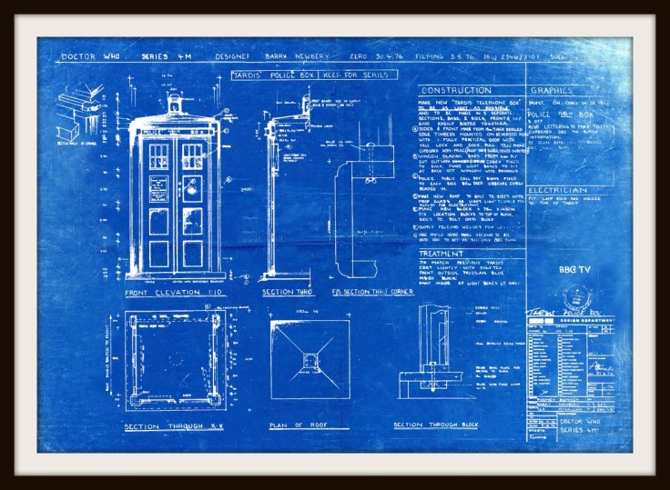 Tardis, bigbluecanoe.etsy.com